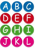 Game-This is my spot-Alphabet Game-This is my spot-Alphabet