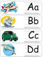 Giant word flashcards-Alphabet Giant word flashcards-Alphabet