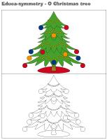 Educa-symmetry-O Christmas tree Educa-symmetry-O Christmas tree