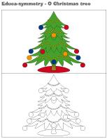 Educa-symmetry-O Christmas tree