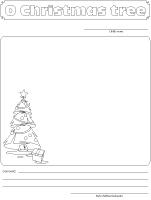 Scrapbook-O Christmas tree