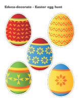 Educa-decorate-Easter egg hunt