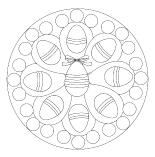 Mandalas-Easter egg hunt