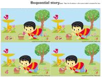 Sequential story-Easter egg hunt