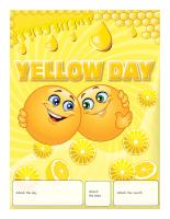 Perpetual calendar-Yellow Day