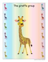 Group identification-The giraffes