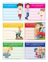 Gift certificates-Father’s Day