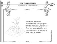 songs & rhymes-The tree nursery