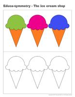 Educa-symmetry-The ice cream shop Educa-symmetry-The ice cream shop