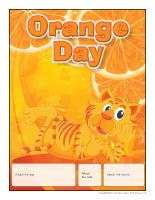 Perpetual calendar-Orange Day