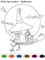 Color by number-Halloween Color by number-Halloween