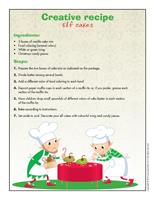 Creative recipe-Elf cakes