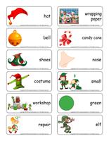 Word flashcards-The elves' workshop