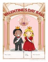 Perpetual calendar-Valentine's Day Ball