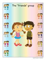 Group identification-Friends Group identification-Friends