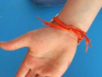 Friendship bracelet-Toddler version-11 Friendship bracelet-Toddler version-11