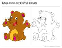 Educa-symmetry-Stuffed animals