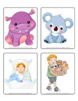 Picture game-Stuffed animals