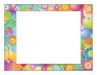 Picture frame-Easter-A celebration