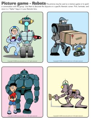 Robots - Picture game