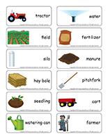 Word flashcards-Agriculture