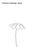 Creative coloring-Bees Creative coloring-Bees