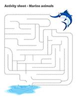 Activity-sheets-Marine animals