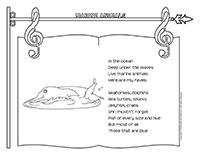 songs & rhymes-Marine animals