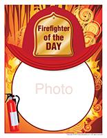 Poster-Firefighter of the day