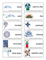 Word flashcards-Wind