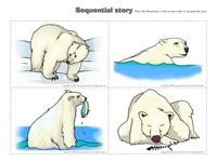 Polar animal-sequential-story