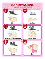 Poster Handwashing-Valentine?s Day