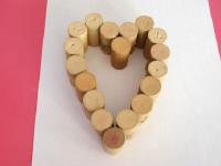 Cork heart-3 Cork heart-3