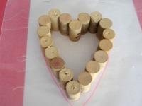 Cork heart-7 Cork heart-7