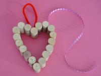 Cork heart-9 Cork heart-9