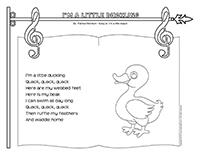 Songs & rhymes-I?m a little duckling