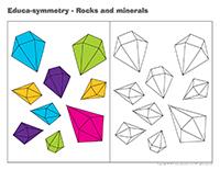 Educa-symmetry-Rocks and minerals