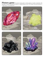 Picture game-Rocks and minerals