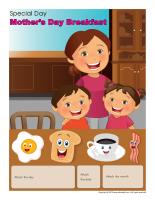 Perpetual-calendar Special Day-Mother?s Day breakfast