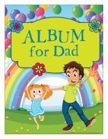 Scrapbook-My dad Scrapbook-My dad