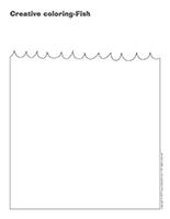 Creative coloring-Fish Creative coloring-Fish