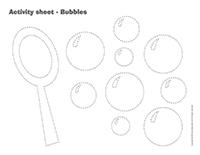Activity sheets-Bubbles