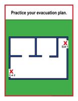 Evacuation-procedure