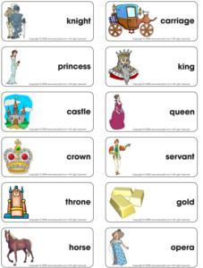 Knight/Princess-Word flash game