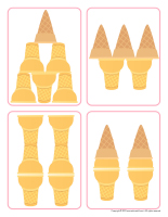 Ice cream cone-constructions