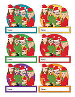 Identification cards-Christmas-Celebration 2023