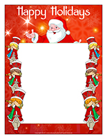 Individual frame-The Santa Claus Parade