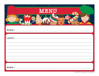 Interactive-Christmas menu-1