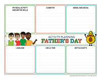 Interactive planning-Father’s Day 2025