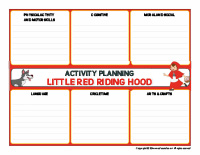 Interactive planning-Little Red Riding Hood